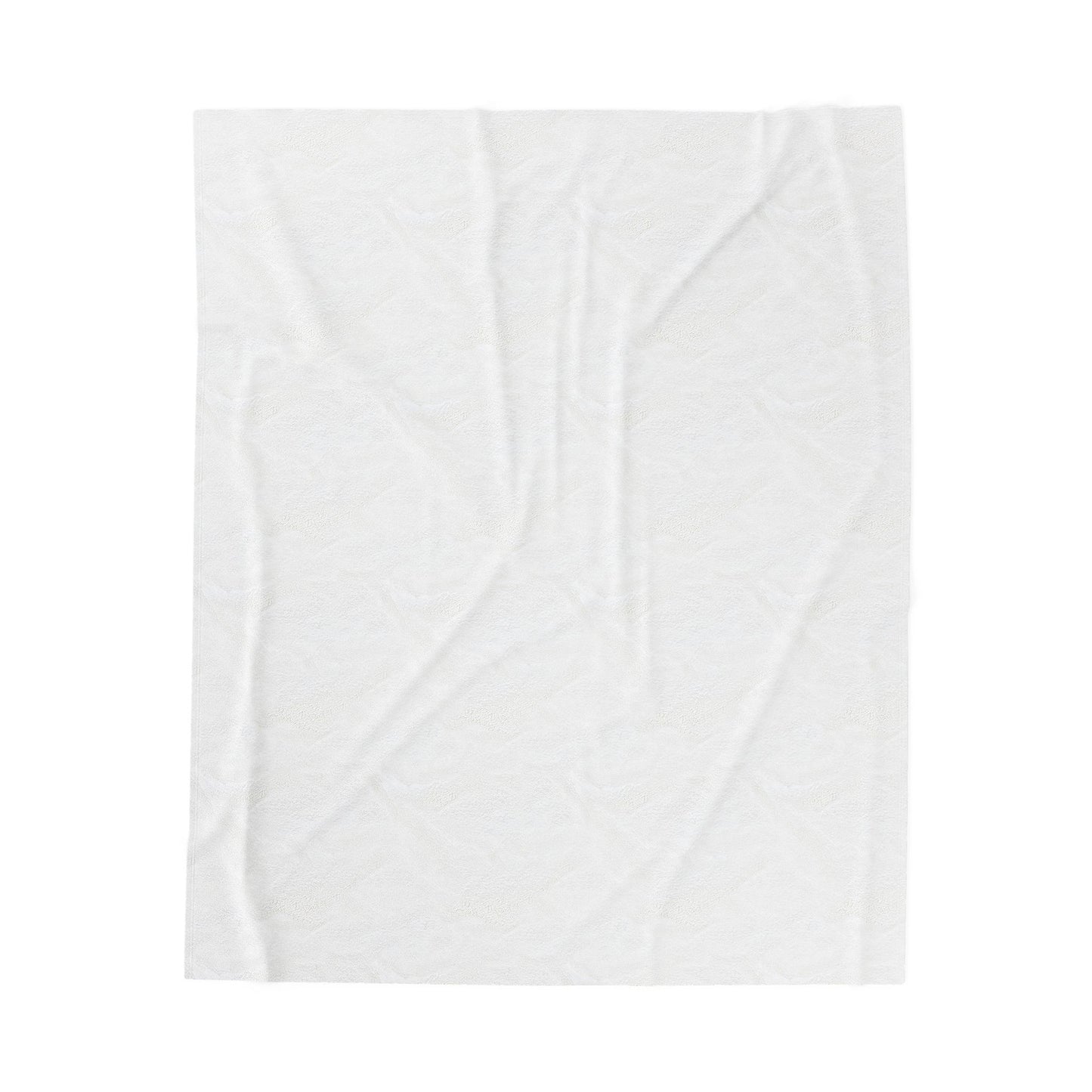 Personalized velveteen plush blanket with watercolor all-over print, soft and cozy fabric from Printify.
