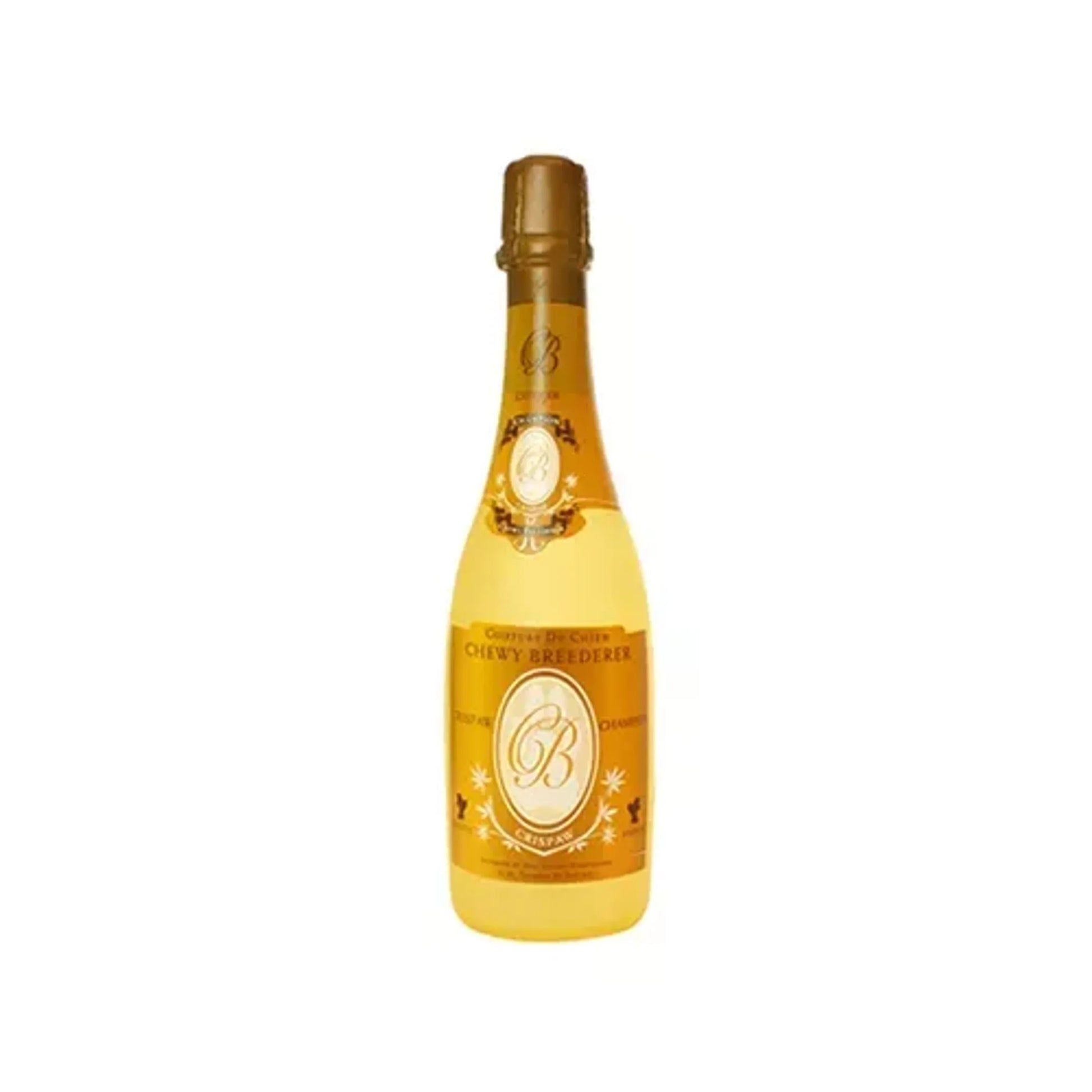 VIP Products Silly Squeaker Wine Bottle dog toy with a playful squeaker, made for dogs to chew and play.