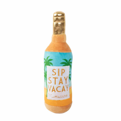 Sip Stay Vacay Plush Dog Toy