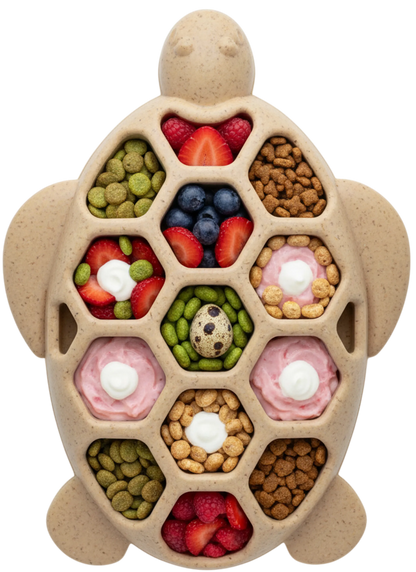 Enrichment Feeder | Neutral Turtle