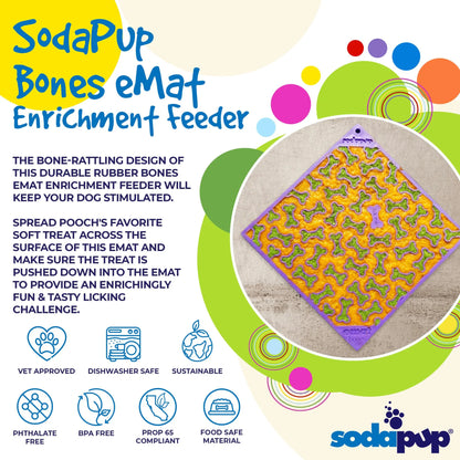 Enrichment Lick Mat | No Bones About it